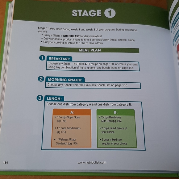 Nwot, hardcover Nutribullet healing foods book - Picture 7 of 11